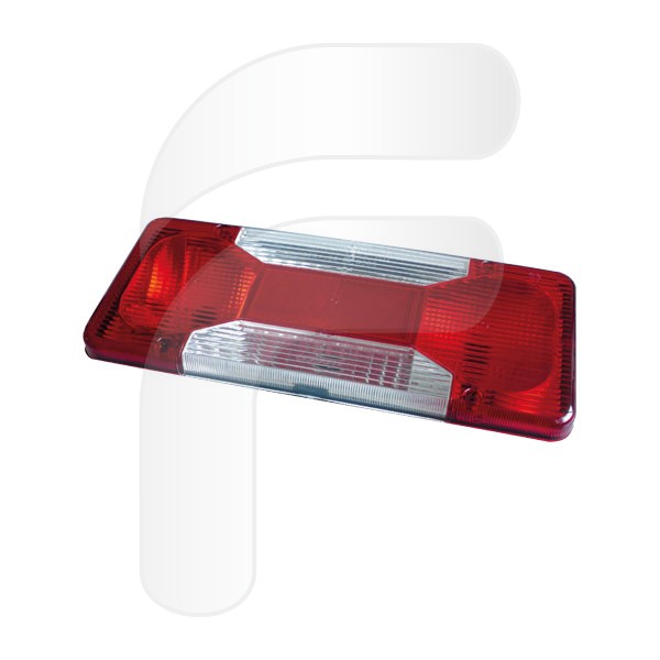 REAR LAMPS LENS WITHOUT TRIANGLE IVECO RIGHT